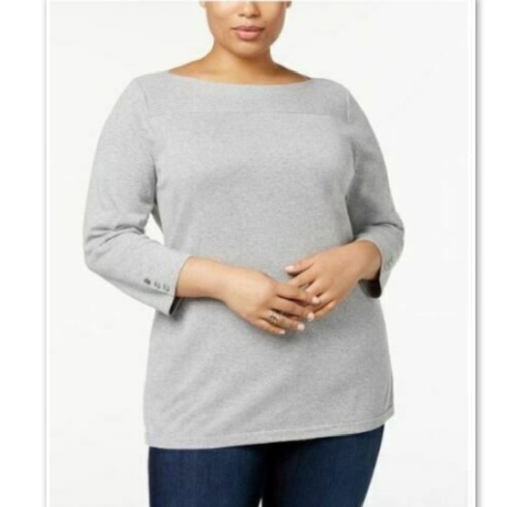 NWT Karen Scott Macy's 2 Piece Fall Bundle Plus 1X - Picture 6 of 10